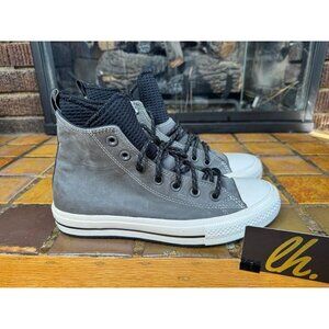 Women’s 8 Converse Chuck Taylor All Star Leather Waterproof Boots 166608c